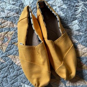 TOMS Striped Canvas Slip-Ons